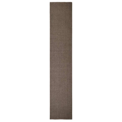 Matto luonnollinen sisal 66x350 cm ruskea