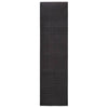 Matto luonnollinen sisal 80x300 cm musta