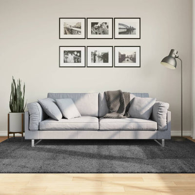 Matto OVIEDO lyhytnukkainen antrasiitti 160x230 cm