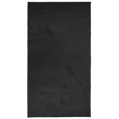 Matto OVIEDO lyhytnukkainen musta 80x150 cm