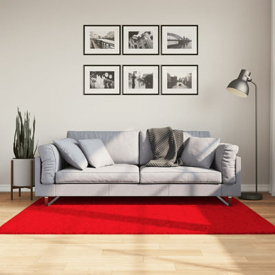 Matto OVIEDO lyhytnukkainen punainen 120x170 cm