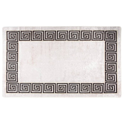 Matto pestävä 120x180 cm vaalea beige liukumaton