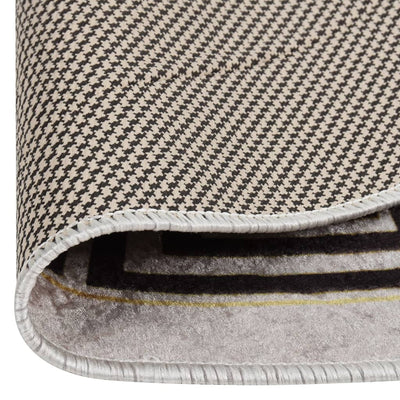 Matto pestävä φ120 cm vaalea beige liukumaton