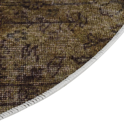 Matto pestävä tilkkutäkki φ120 cm monivärinen liukumaton