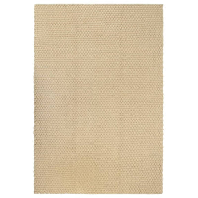 Matto suorakaide luonnollinen 180x250 cm puuvilla