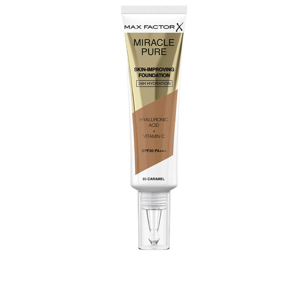 Max Factor Miracle pure meikkivoide spf30 #85-karamelli | Vuodevaatteet.fi