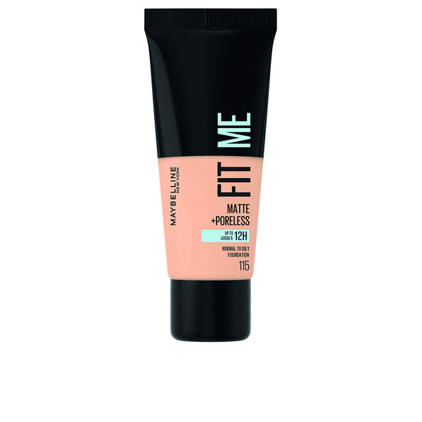 Maybelline Fit me matte+poreless meikkivoide #115 30ml | Vuodevaatteet.fi