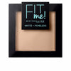 Maybelline Fit me matte+poreless -puuteri #120-classic ivory 8.5 gr | Vuodevaatteet.fi