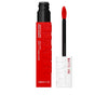 Maybelline Superstay Matte Ink Nestemäinen Huulipuna #118-tanssija | Vuodevaatteet.fi