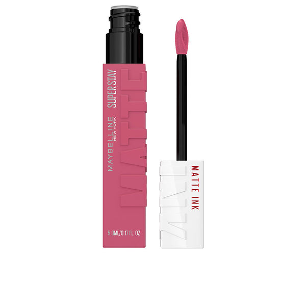Maybelline Superstay Matte Ink Nestemäinen Huulipuna #15-Lover | Vuodevaatteet.fi