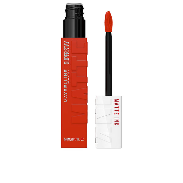 Maybelline Superstay Matte Ink Nestemäinen Huulipuna #330-innovaattori | Vuodevaatteet.fi