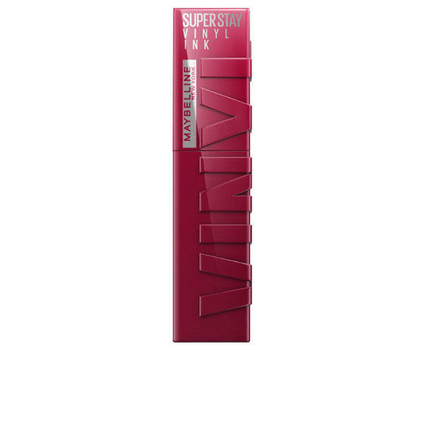 Maybelline Superstay vinyl ink nestemäinen huulipuna #30-unrivaled | Vuodevaatteet.fi