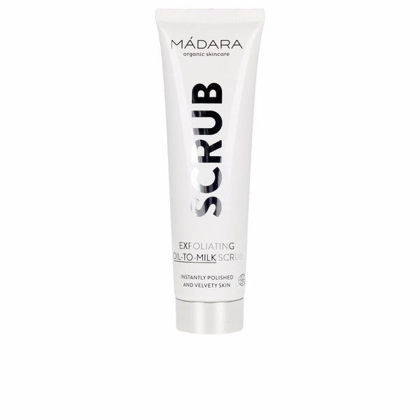 Mádara Organic Skincare Scrub Exfoliating Oil-To-Milk Scrub 60 Ml | Vuodevaatteet.fi