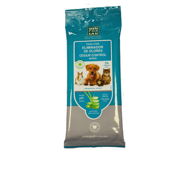 Men For San Toallitas mascota hajunpoistaja #talco 24 u | Vuodevaatteet.fi