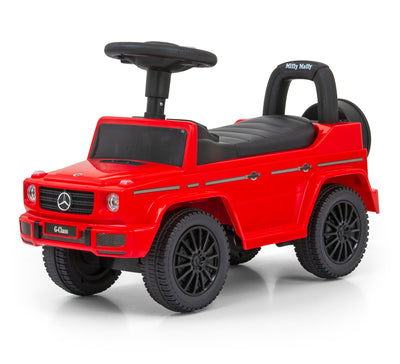 Mercedes G350D Punainen potkuauto - Vuodevaatteet.fi