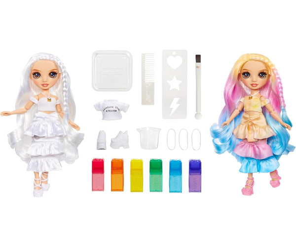 Mix - Mga Rainbow High Watercolor And Create ruskeasilmäinen maalattava nukke