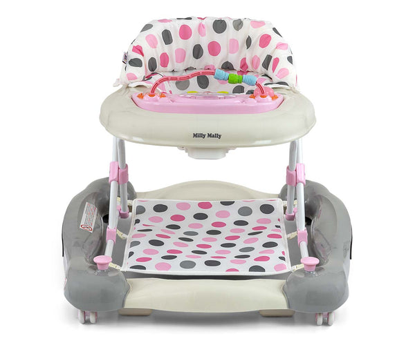 Milly Mally - Milly Mally lasten kävelytuki Patrol Plus Pastel Dots