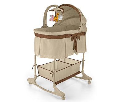 Milly Mally Cradle Sweet Melody 4-in-1 -pinnasänky kaukosäätimellä, väri kerma.