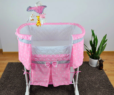 Milly Mally Cradle Sweet Melody 4-in-1 -vaunukeinu kaukosäätimellä, väri kerma.