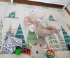 Milly Mally Foam Folded Playmat -leikkimatto, jossa kuvioitu peura.