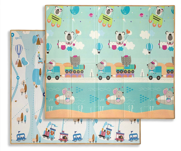 Milly Mally - Milly Mally taitettava vaahtomuovinen leikkimatto Play Circus and Travel T1