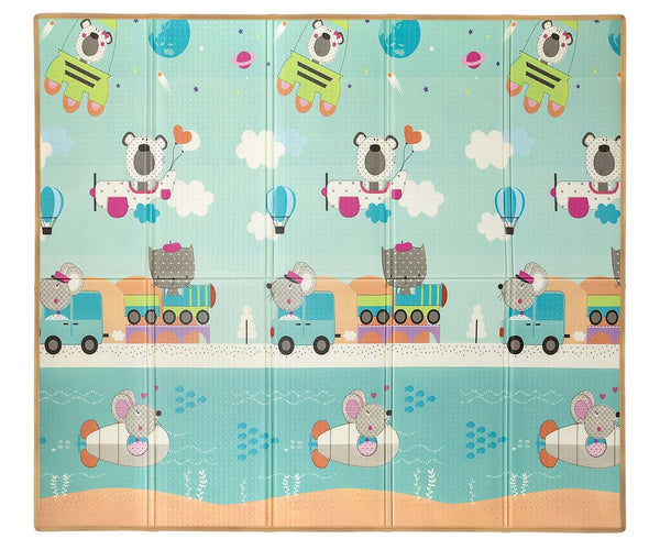 Milly Mally - Milly Mally taitettava vaahtomuovinen leikkimatto Play Circus and Travel T1