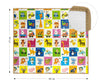 Milly Mally - Milly Mally kokoontaitettava vaahtomuovimatto Colourful Animals T1