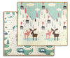 Milly Mally - Milly Mally taitettava vaahtomuovimatto Play Pastel Deer T1