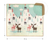 Milly Mally - Milly Mally taitettava vaahtomuovimatto Play Pastel Deer T1