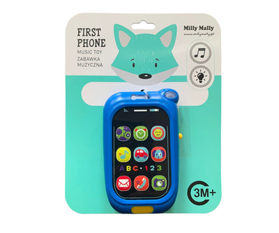 Milly Mally Music Toy First Phone -lelu, sininen.