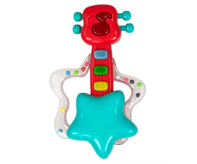 Milly Mally merkkinen musikaalinen helistin rock-tähti designilla. Väri punainen.