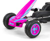 Milly Mally polkuauto Viper Pink - vaaleanpunainen polkuauto, jossa on kolme pyörää ja säädettävä istuin.