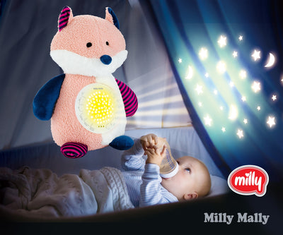 Milly Mally -pehmolelu projektori lelu kettu.
