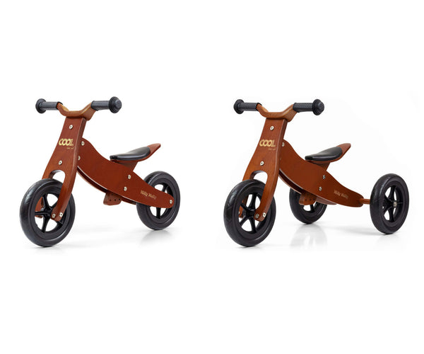 Milly Mally - Milly Mally 2-in-1 Cool Dark Natural ajoneuvo