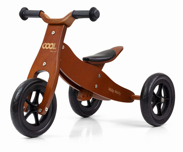 Milly Mally - Milly Mally 2-in-1 Cool Dark Natural ajoneuvo