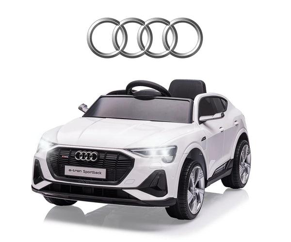 Milly Mally - Milly Mally Audi E-Tron Sportback sähköajoneuvo valkoinen