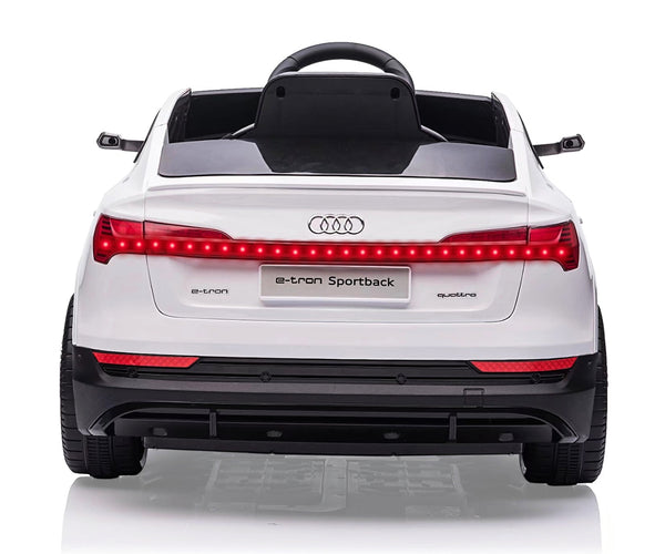 Milly Mally - Milly Mally Audi E-Tron Sportback sähköajoneuvo valkoinen