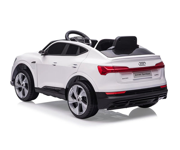 Milly Mally - Milly Mally Audi E-Tron Sportback sähköajoneuvo valkoinen