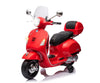 Milly Mally - Milly Mally Vespa Gts Super punainen akkukäyttöinen ajoneuvo