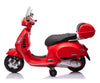 Milly Mally - Milly Mally Vespa Gts Super punainen akkukäyttöinen ajoneuvo