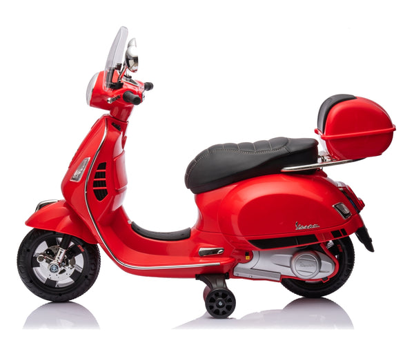 Milly Mally - Milly Mally Vespa Gts Super punainen akkukäyttöinen ajoneuvo
