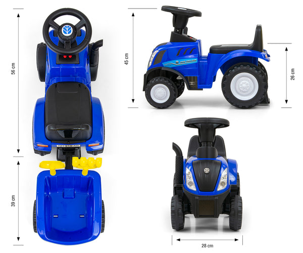 Milly Mally - Milly Mally New Holland T7 traktori sininen