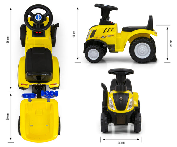 Milly Mally - Milly Mally New Holland T7 traktori keltainen