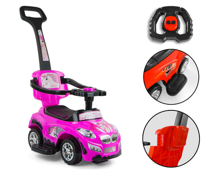 Milly Mally Potkuauto Happy Pinkki - Vuodevaatteet.fi