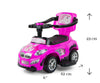 Milly Mally Potkuauto Happy Pinkki - Vuodevaatteet.fi