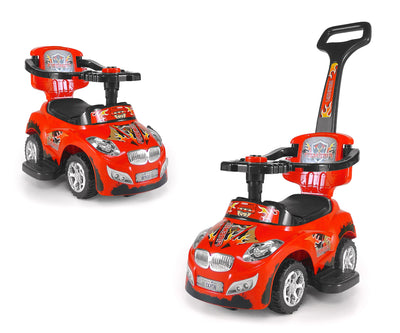 Milly Mally Potkuauto Happy Punainen - Vuodevaatteet.fi