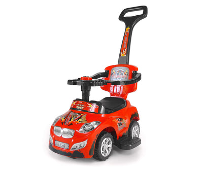 Milly Mally Potkuauto Happy Punainen - Vuodevaatteet.fi