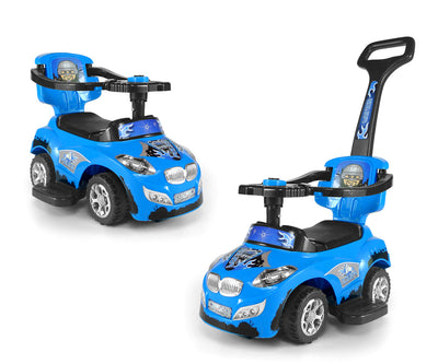 Milly Mally Potkuauto Happy Sininen - Vuodevaatteet.fi