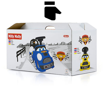 Milly Mally Potkuauto Joy Punainen - Vuodevaatteet.fi