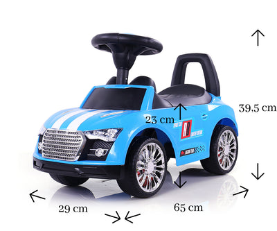Milly Mally Potkuauto Racer Sininen - Vuodevaatteet.fi